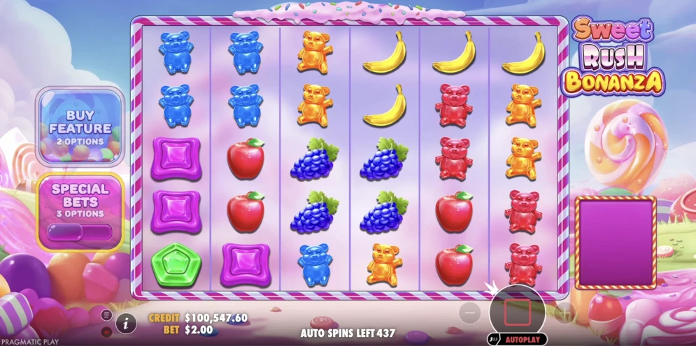 Sweet Rush Bonanza Slot